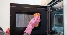 clean the microwave interior 1x