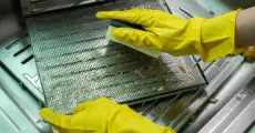 how to clean reusable grease filters 1x
