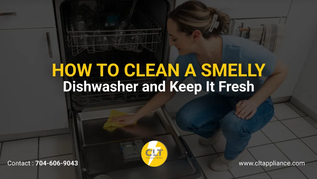 how to clean a smelly dishwasher and keep it fresh
