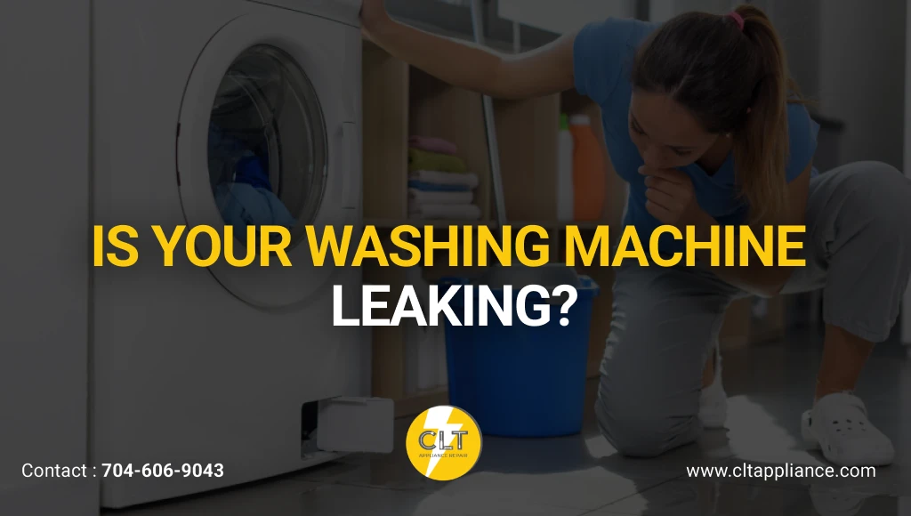 is your washing machine leaking