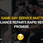 why same day service matters clt appliance repair's rapid response promise