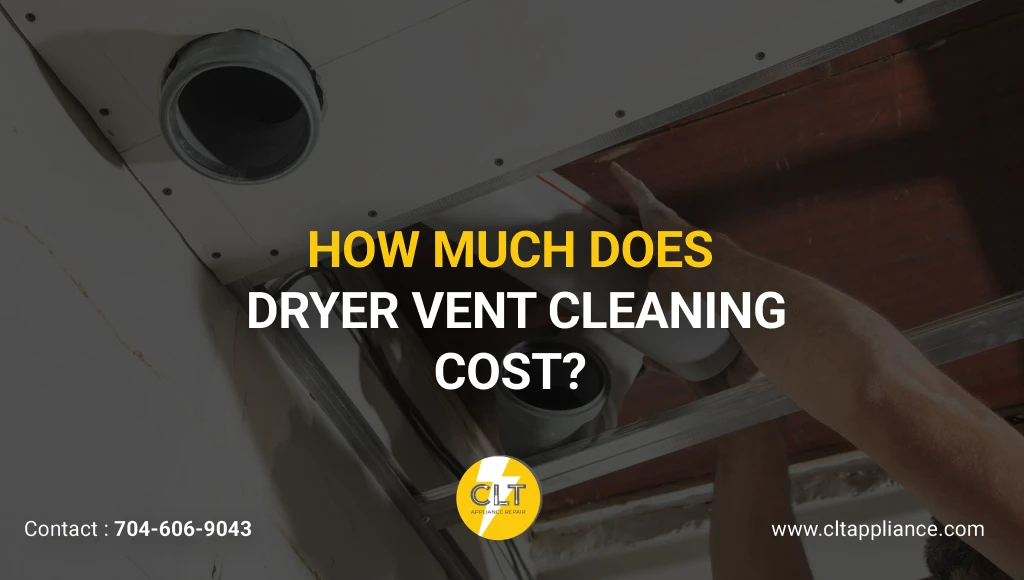 how much does dryer vent cleaning cost 1x