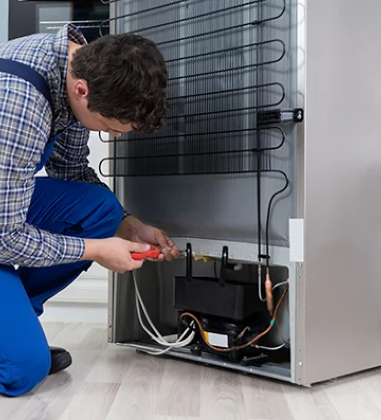 licensed technicians handle refrigerator repair in troutman 1x
