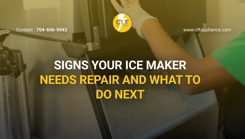 signs your ice maker needs repair and what to do next 1x